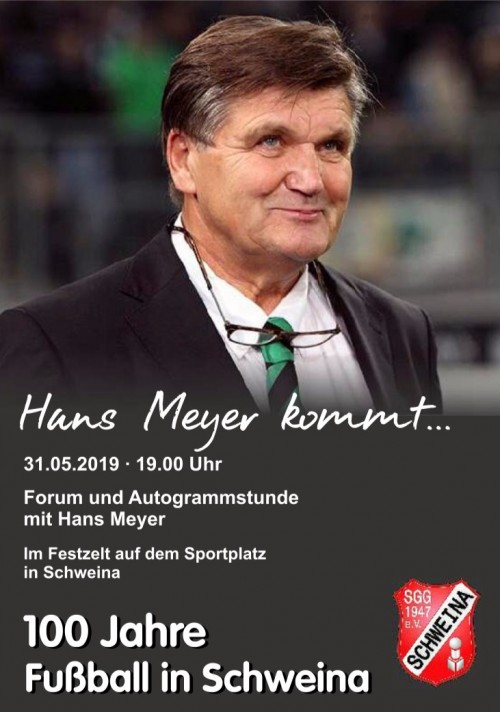 Hans Meyer kommt nach Schweina