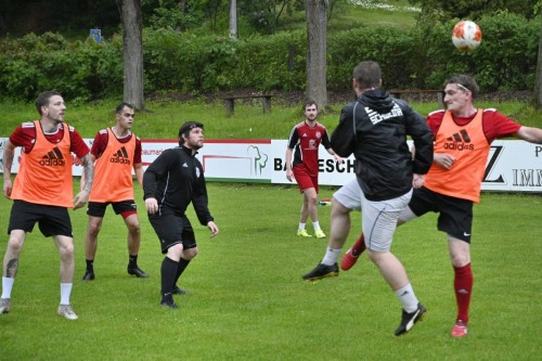 Nach sieben Monaten erstmals wieder Training